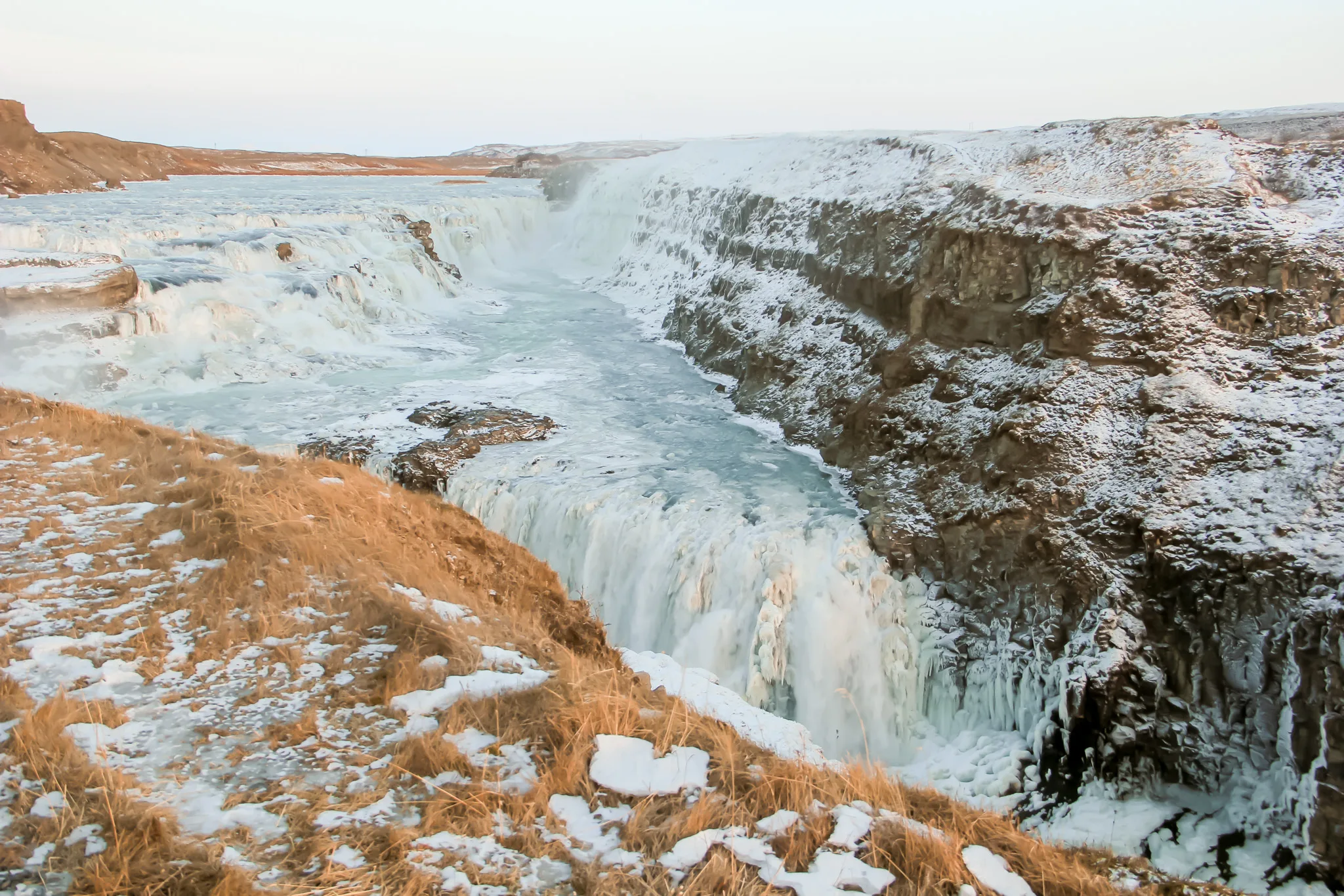 The south coast of Iceland road trip, Gulfoss waterfall