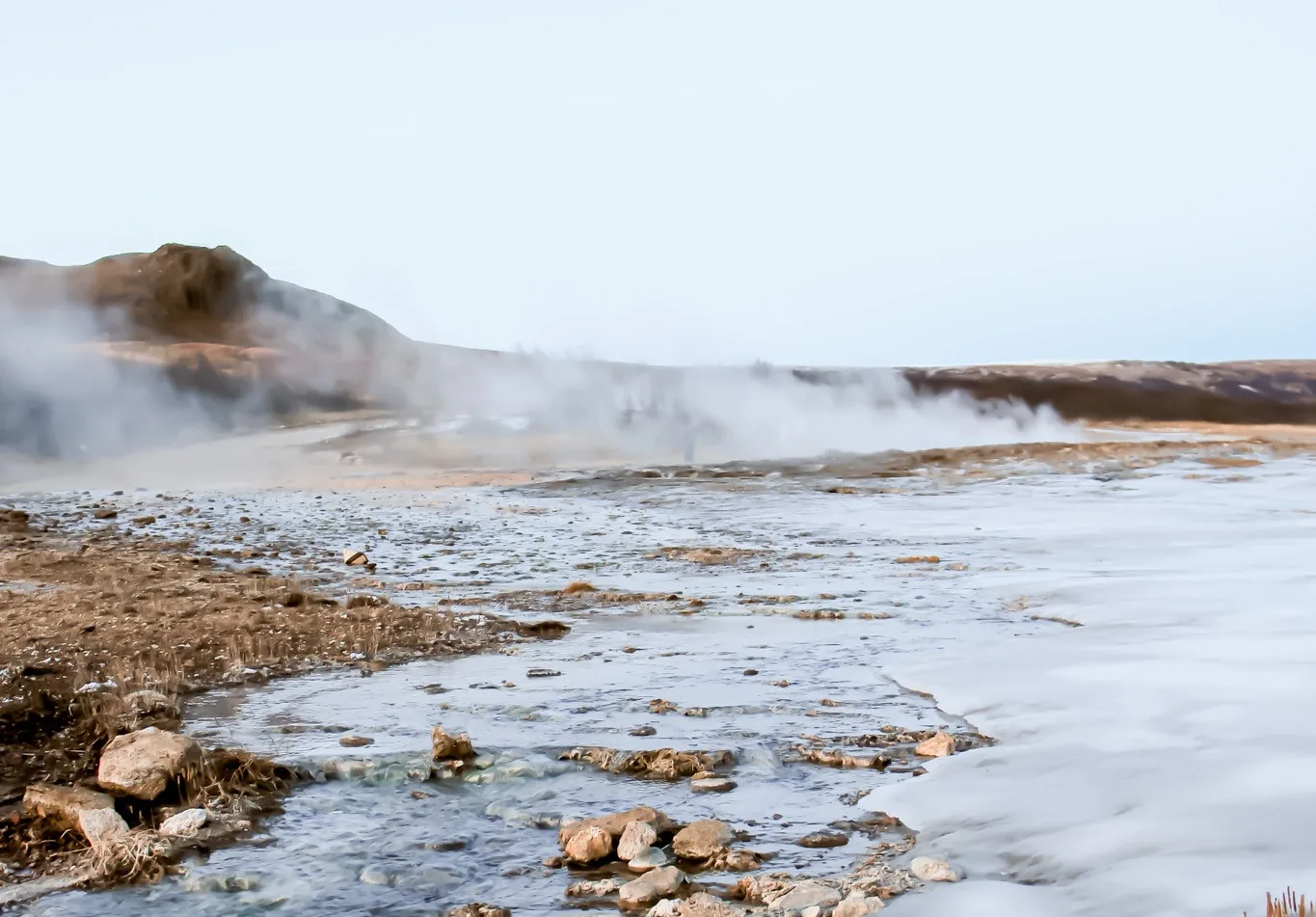 The south coast of Iceland road trip, Geysir.