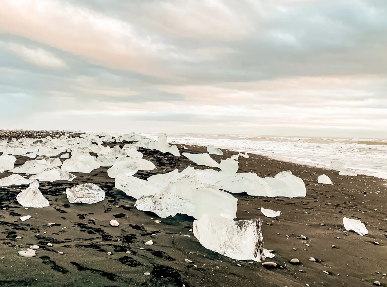 The south coast of Iceland road trip, Diamond beach