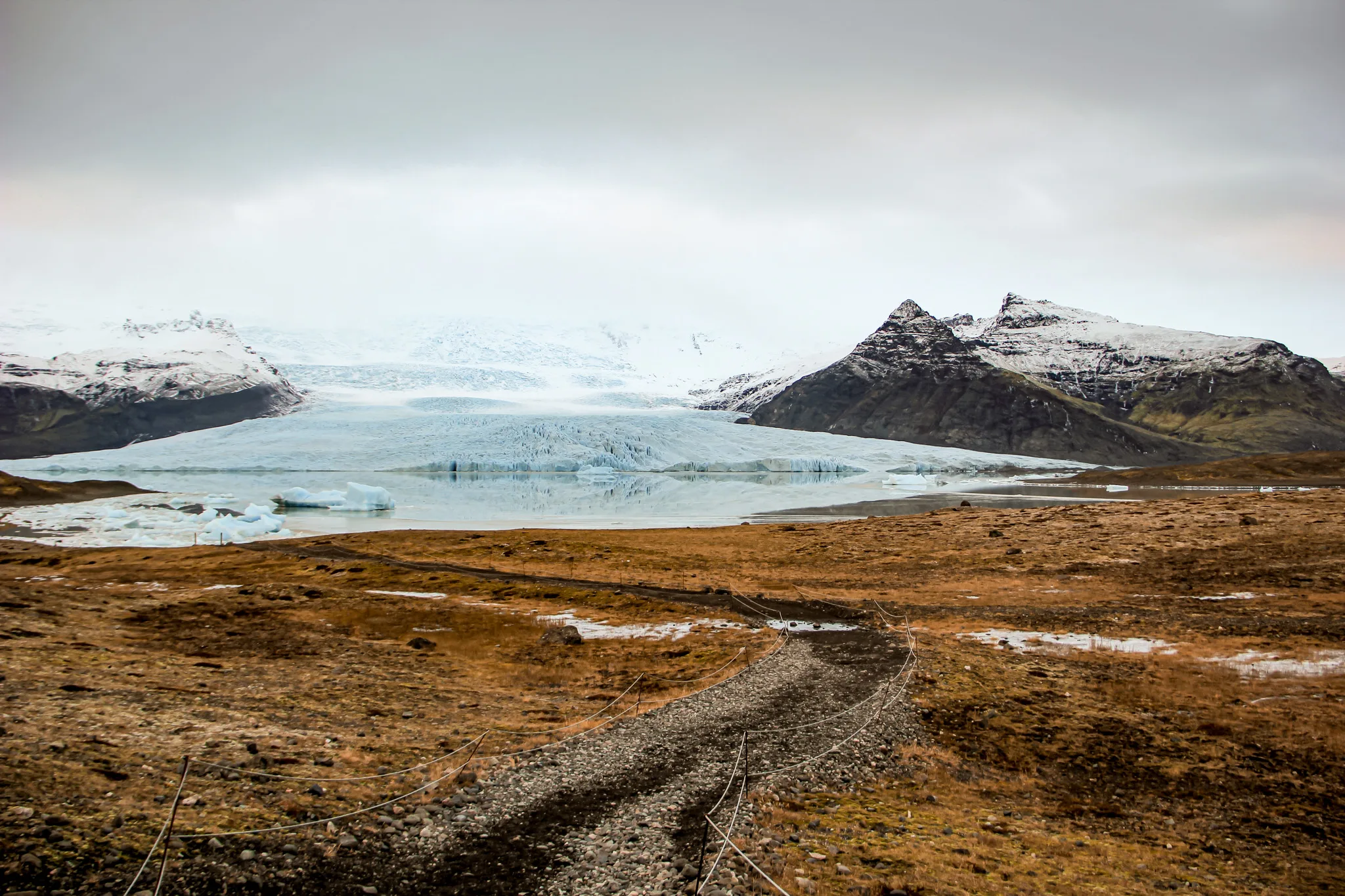 The south coast of Iceland road trip, Fjallsárlón Glacier