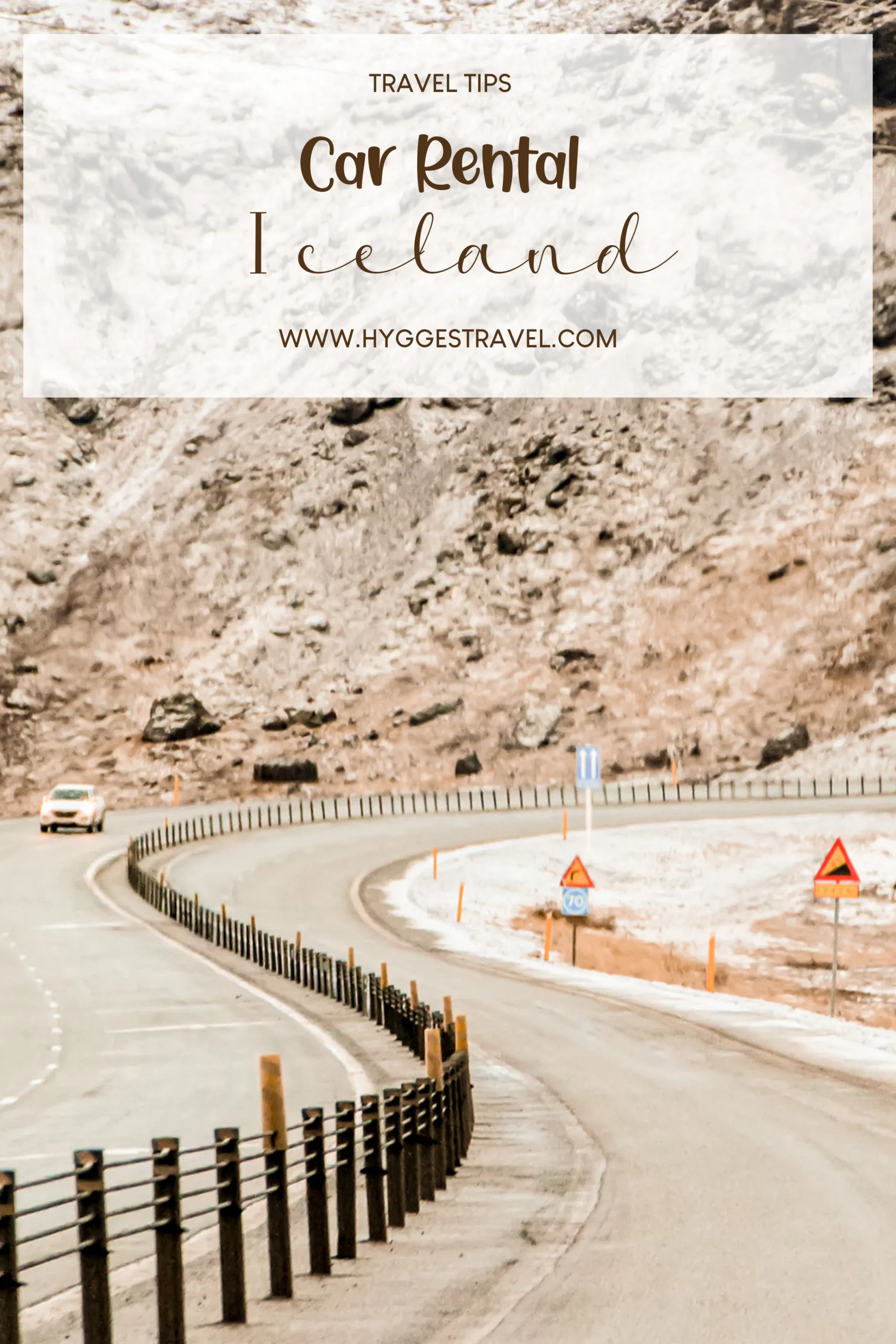 Car rental in Iceland, roads and infrastructures