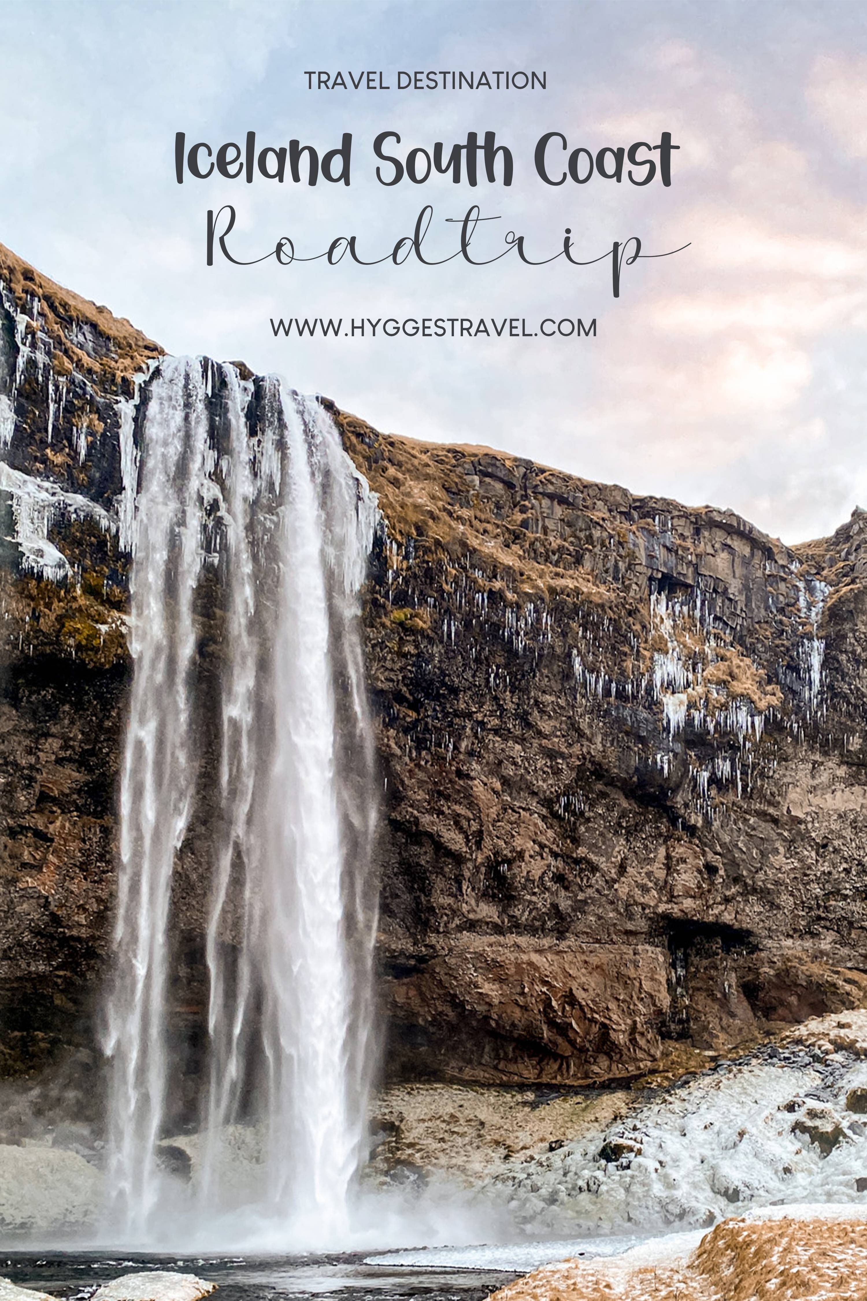 The south coast of Iceland road trip, waterfall attractions