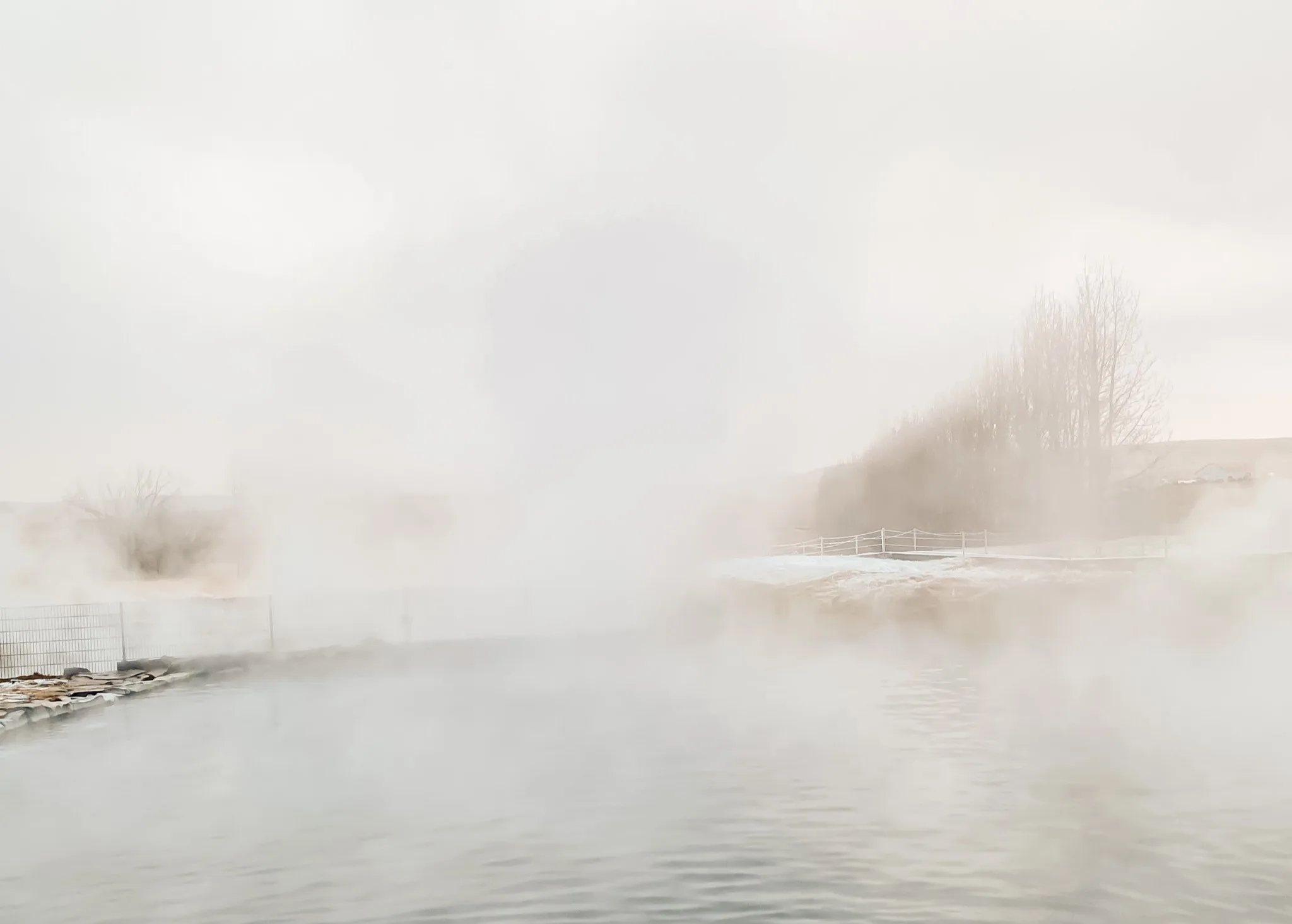 The south coast of Iceland road trip, the Secret lagoon