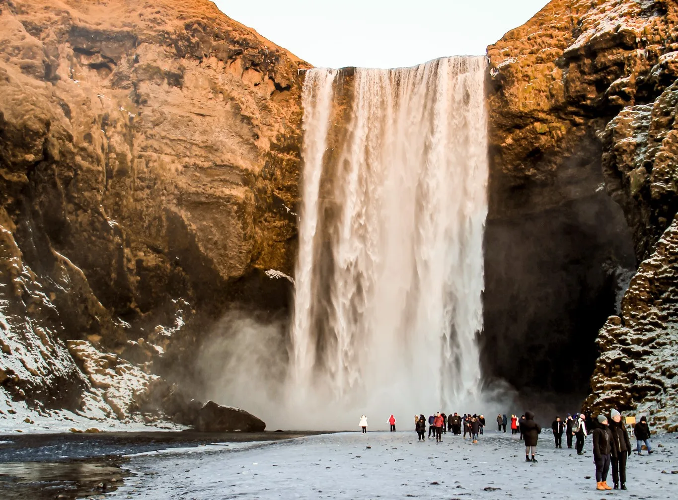 The south coast of Iceland road trip, Skogafoss waterfall