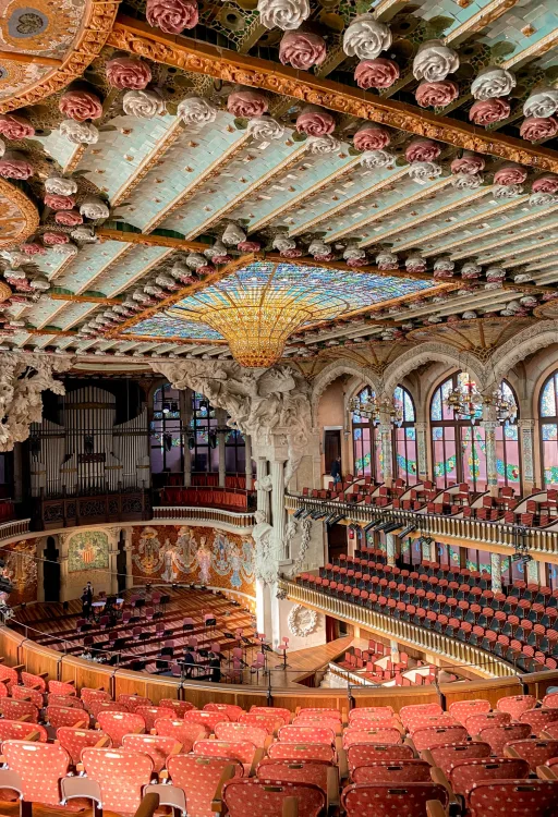 Barcelona, Interior Palau de la Música Catalana